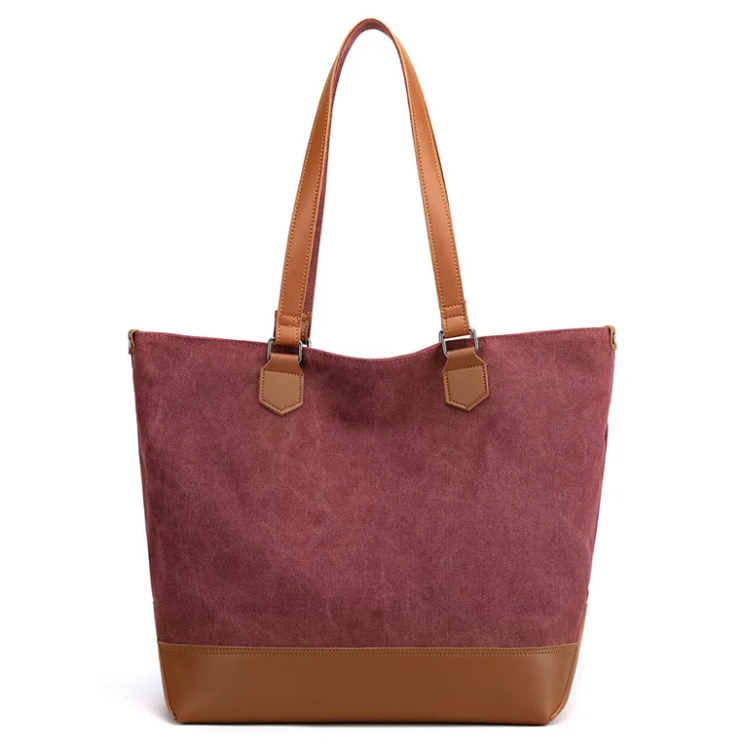 Stor Tote Taske Bordeaux Tonet