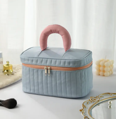 Farverig Makeup taske | Unik toilettaske | Kreativ opbevaringstaske