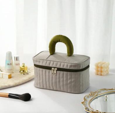 Farverig Makeup taske | Unik toilettaske | Kreativ opbevaringstaske