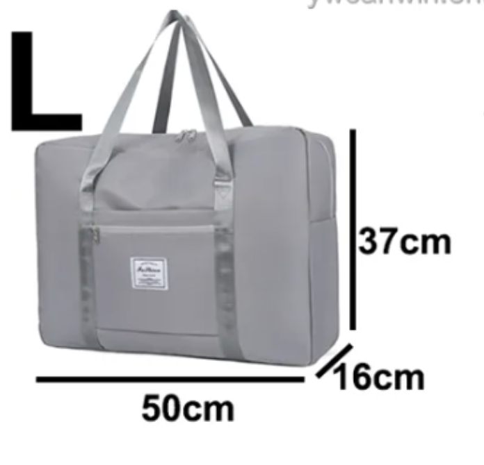 Weekendtaske, rejsetaske eller kuffert med holder - large
