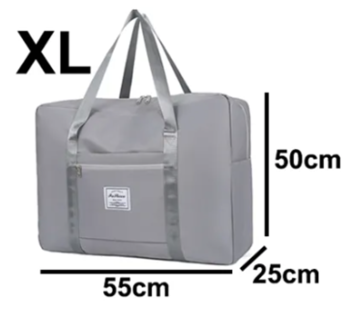 Weekendtaske, rejsetaske eller kuffert med holder - xlarge