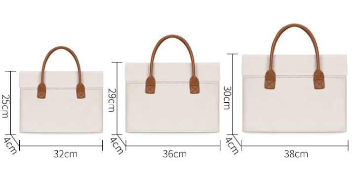 Laptop taske | Canvas bag | Praktisk og elegant - Til kvinder