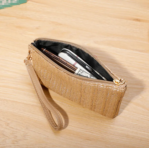 Summer Clutch | Flettet strå | Lille hank - Til kvinder
