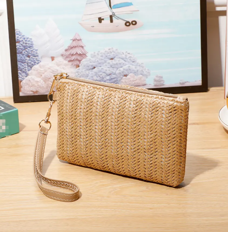 Summer Clutch | Flettet strå | Lille hank - Til kvinder