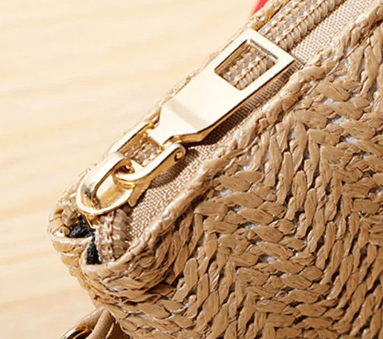 Summer Clutch | Flettet strå | Lille hank - Til kvinder
