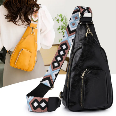 Sling taske og crossover bag i sort