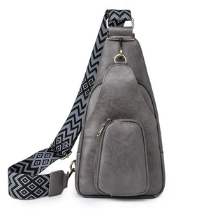 Sling taske og crossover bag i grå