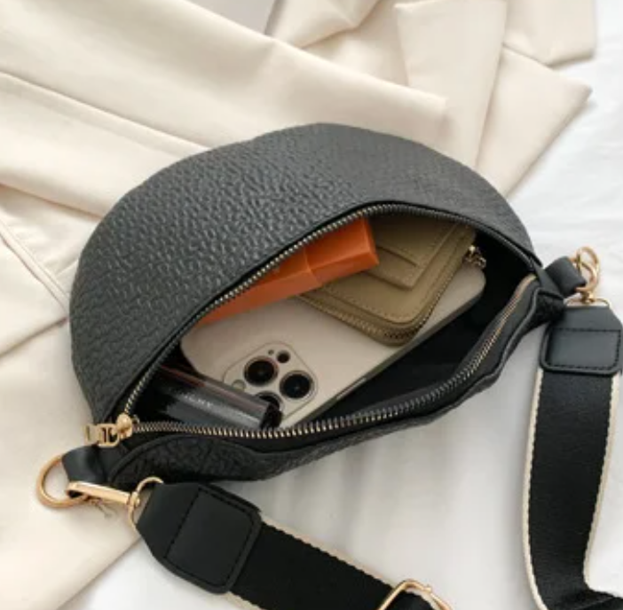Sling taske | Crossover taske til skulderen | Curved Bag - Til kvinder