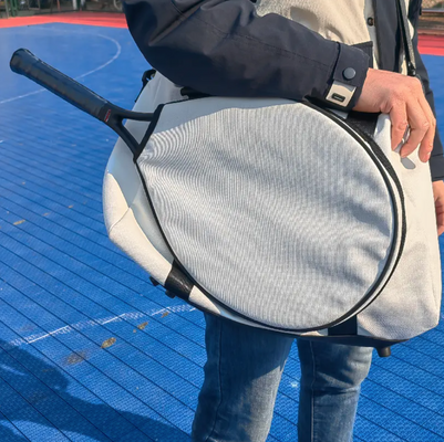 Padel taske i hvid