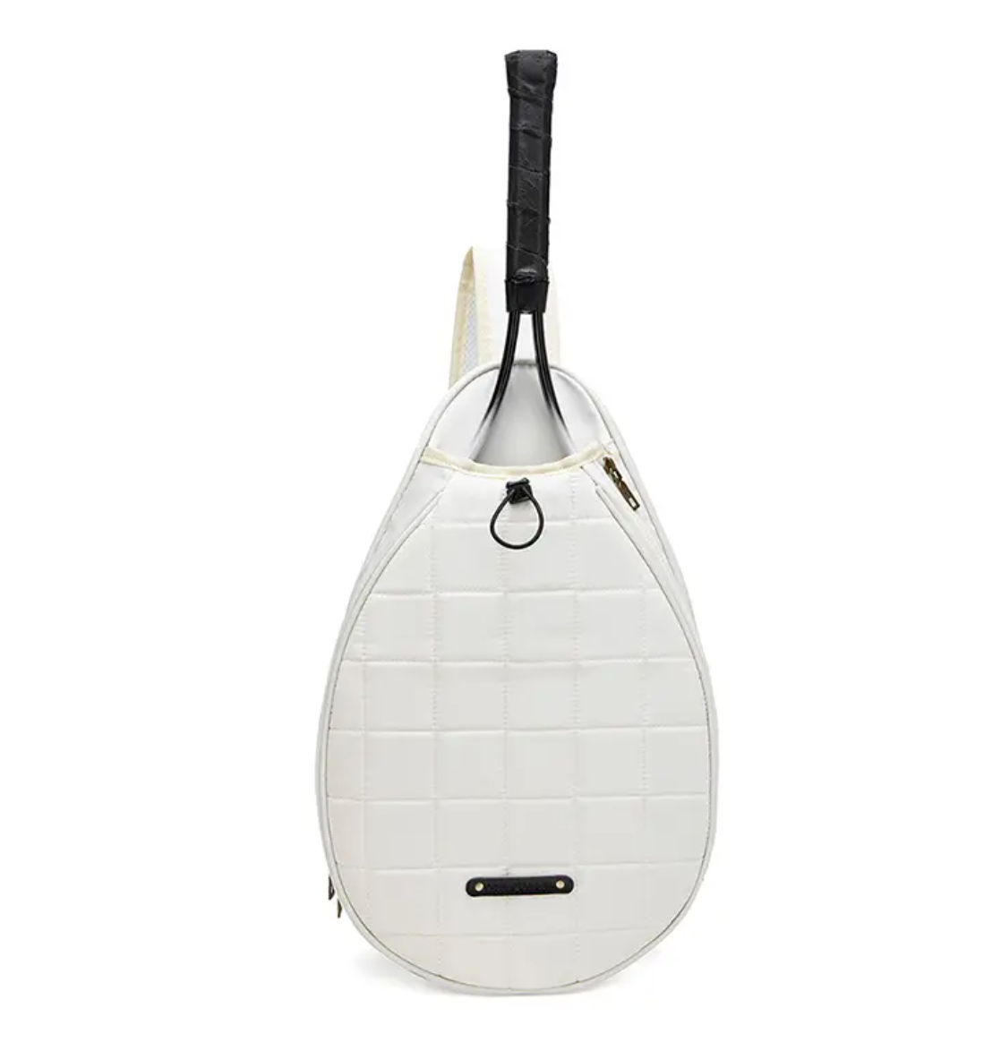 Padel taske i hvid