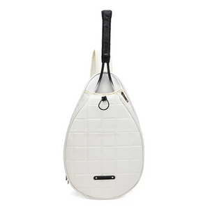 Padel taske i hvid
