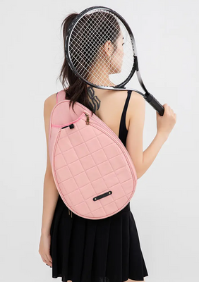 Padel taske i lyserød/pink
