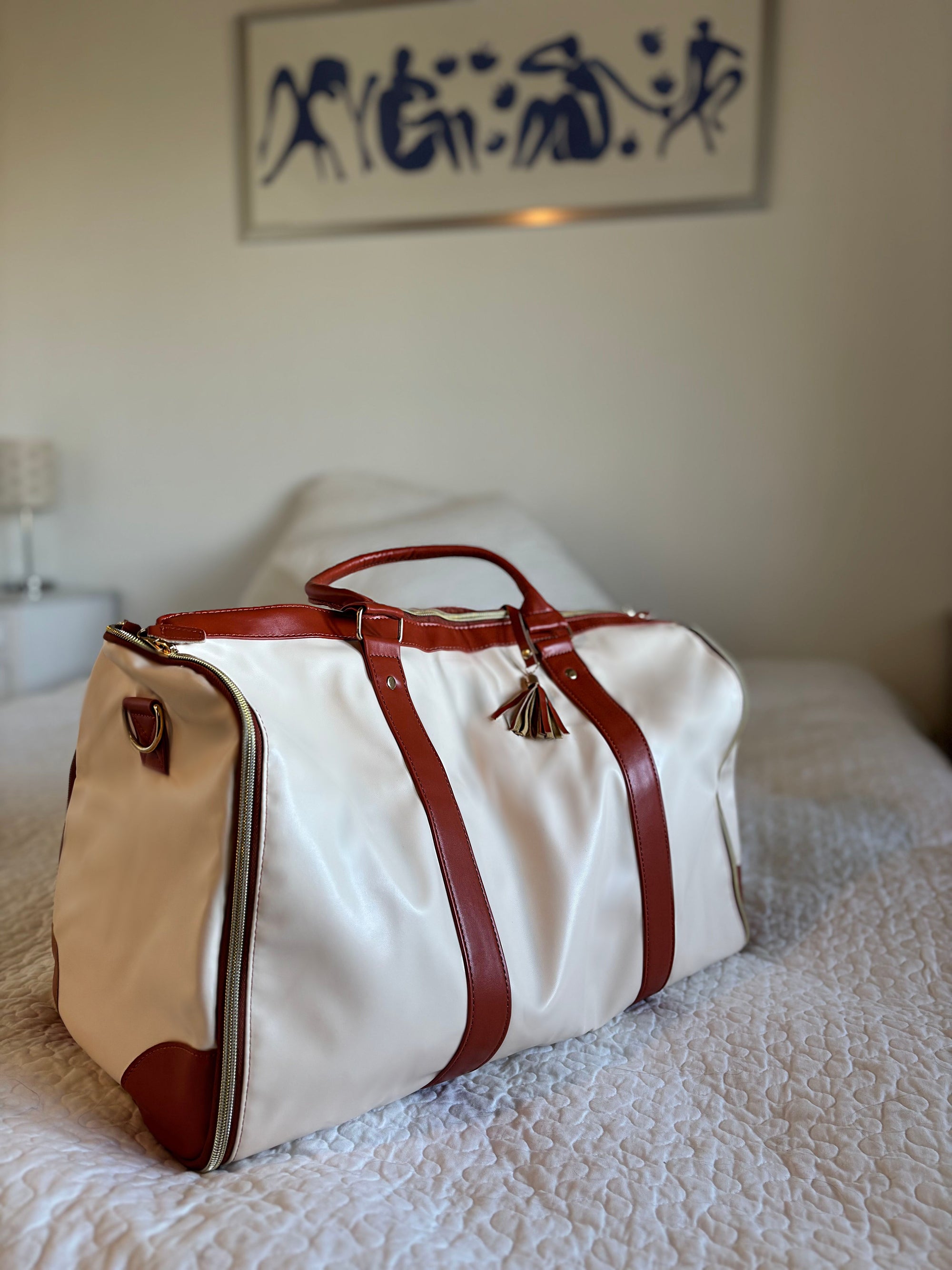 Suitbag til kvinder | Foldbar weekend taske | Rejsetaske